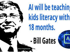 Bill gates quotes AI lit