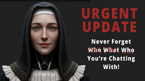 There is no 'I' in 'AI'